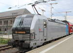 Railpool/DB Regio Bayern 193 805-9 stand am 22.06.19, als RE nach Sonneberg Hbf, im Nürnberger Hauptbahnhof.