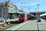 442 739 und 442 ??? (Bombardier Talent 2) der S-Bahn Nürnberg (DB Regio Bayern) als S1 von Hersbruck(l Pegnitz) nach Forchheim(Oberfr) stehen in Nürnberg Hbf auf Gleis 2.
