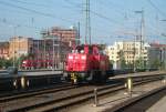 214 017 rangiert am 06.August 2013 im Nrnberger Hbf.