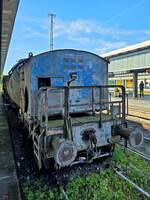 Ende September 2025 habe am Hauptbahnhof in Oberhausen Torpedowagen T21 abgelichtet.
