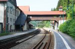 Bahnhof Oberhof , Blickrichtung Zella-Mehlis , am 29.06.2010