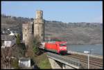 101111 fuhr am 10.3.2016 mit einem IC aus Hamburg um 12.43 Uhr durch Oberwesel in Richtung Süden.