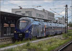Vor zwei Wochen fingen endlich die Eins�tze in seinem nat�rlichen Habitat an. Der Zweikraft-Dreisystem-Triebzug B 85505 der SNCF erreicht Offenburg. Mai 2025.