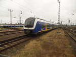 Hier wird gerade eine Regio-S-Bahn von Typ Coradia Continental auf Gleis 4 des Hauptbahnhof von Oldenburg(Oldb) bereit gestellt.