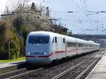 401 057 als ICE 1059 Köln - Berlin in Brock=Ostbevern, 14.04.2021