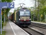 MRCE 193 mit Containerzug in Brock=Ostbevern, 05.05.2022