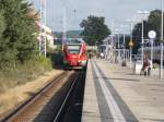 429 027,als RE 13176 nach Lietzow,am Abend in Binz.