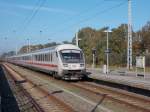 IC 2184 aus Hannover erreichte,am 28.Oktober 2014,den Zielbahnhof Binz.
