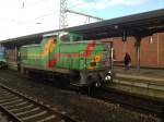 Hier steht WAB DP 20 am 27.1.14 in Paderborn Hbf.