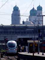 Willkommen in der Universittsstadt-Passau heit es fr   Tz 1161  Andernach , hier als ICE 228;110616