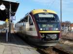 Desiro SB71 an der Endstation Pirna Bahnhof.