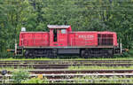 294 854-5 (294 354-6 | 290 354-0 | DB V 90) beim Rangieren im Bahnhof Plochingen.