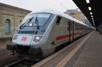 Hier IC2431 von Emden Hbf. nach	Cottbus, dieser Zug stand am 28.3.2014 in Potsdam Hbf. Schublok war 120 111-0. 