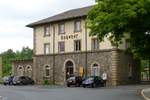 Bahnhof Pressig-Rothenkirchen an der Frankenwaldbahn.