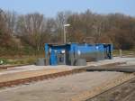 Am 12.November 2011 sah die Gemeinschafstankstelle von Regel-und Schmalspurbahn in Putbus so aus.