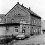 20.10.1983: Der Bahnhof Neuhausen, Endpunkt der KBS 425 von Flöha.