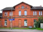 Bahnhofsgebude von Emmerthal (bei Hameln sommer2007)