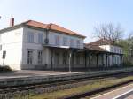 Bahnhof Schladen/Harz an der KBS 353 Braunschweig - Bad Harzburg.
