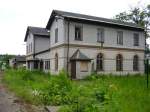 Bahnhof Scheibenberg von der Gleisseite aus gesehen, 22.06.06