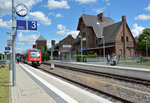 Bahnhof Rheinbach mit 620 043 (RB23/S23) nach Bad Münstereifel - 02.07.2016 