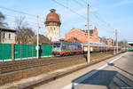 242.517  Fitzgerald  (182 517-3) Hector Rail AB mit dem Locomore (LOC 1819) von Berlin-Lichtenberg nach Stuttgart Hbf in Rathenow.