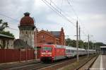 Seid dem 14.08 rollen die Intercity´s nach Schiphol wieder durch Rathenow. Hier die 101 005-7 mit dem IC 140 von Berlin Ostbahnhof nach Schiphol (Airport). 16.08.2011