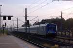 101 101-4  Europa  mit dem IC 147 von Schiphol (Airport) nach Berlin Ostbahnhof in Rathenow. 02.09.2011