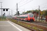 442 210/710 & 442 211/711 fr DB-Regio in Rathenow Richtung Wustermark unterwegs. 05.10.2011
