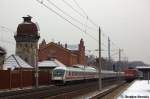 IC 2803 fr ICE 279 von Berlin Ostbahnhof nach Basel SBB in Rathenow und geschoben hatte die 120 149-0 am 28.01.2012.