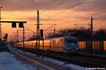 401 087-2  Fulda  als ICE 276 von Interlaken Ost nach Berlin Ostbahnhof in Rathenow. 10.02.2012