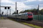 101 087-5  Packendes Südafrika  mit dem IC 147 von Bad Bentheim nach Berlin Ostbahnhof in Rathenow.