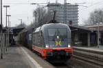 182.531 Hectorail bei der Durchfahrt in Recklinghausen 3.2.2011  