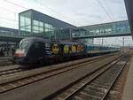 ES 64 U2-096 ( 9180 6182 596-7 D-DISPO ) mit dem Alex in Regensburg beim pausieren am 3.4.2026