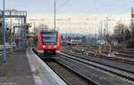 Aufgenommen am 29.12.2019 im Bahnhof Remagen mit Blickfeld auf die südliche Bahnhofsausfahrt.