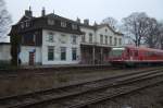 Ehemaliger Bahnhof Remscheid - Lttringhausen mit RB 47  Der Mngstener  von Solingen HBF ber Remscheid nach Wuppertal HBF.