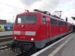 111 105 (Bh Dortmund) mit RB 65 nach Münster in Rheine, 09.03.17