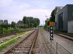 Im Bahnhof Riegel am Kaiserstuhl Ort am 10.05.2009.