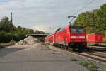Wegen eines Personenunfalls in Orschweier war die Rheintalbahn am 10.09.15 wieder einmal mehrere Stunden gesperrt.