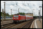 Am letzten Betriebstag der DB Regio in Mittelsachsen fuhr RB 26166 Chemnitz - Elsterwerda mit 143 283.