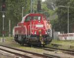 265 023-2 von Köln beim Halt in Rommerskirchen.