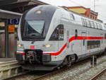 DB ET 4110 115 ehem. WestBahn als IC nach Dresden Hbf in Rostock Hbf, 17.03.20.