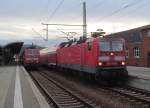 143 566-8 und 111 219-2 stehen am 09.