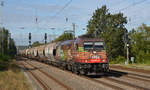 185 602 der HSL führte am 26.09.19 einen Transceralzug durch Saarmund Richtung Schönefeld.