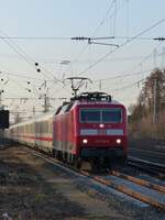 120 146 mit IC Amsterdam - Berlin in Salzbergen, 11.03.15