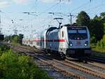 146 569 mit IC 2205 Norddeich=Mole - Koblenz in Salzbergen, 01.09.2022