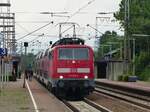 111 138 mit RE15 von Emden nach Münster in Salzbergen, 14.07.15
