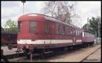 Salzwedel 29.8.1993: An diesem Beiwagen konnte ich die Nummer 197805 BW Jerichow ablesen.