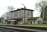 23.04.2016: Bahnhof Schnabelwaid.