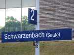 Schwarzenach (Saale) - Fotografiert am 16.08.2013.