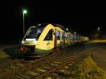 VT 702 und VT 704 der OLA Schwerin  auf dem Wg nach Schwerin HBF am 31.12.2012